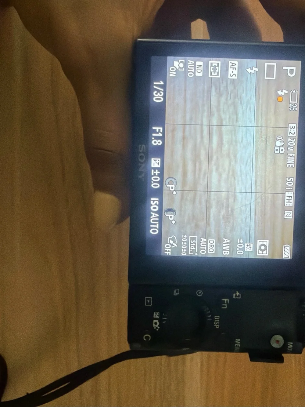 Sony Black Compact Digital Camera with Flip Screen